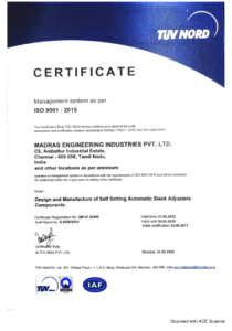 C6 ISO 9001 certificate 1