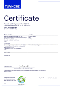 IATF 16949 2016 – C6 – 2
